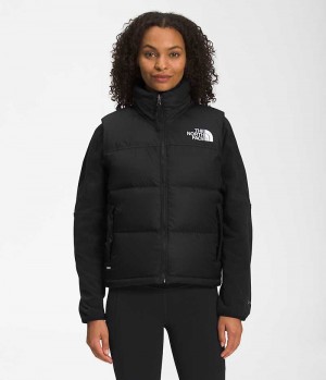 The North Face 1996 Retro Nuptse Γιλεκο γυναικεια μαυρα | ATHENS GJEPNQZ