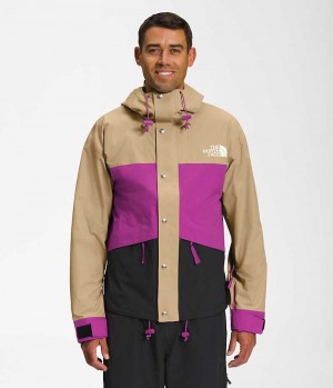 The North Face 86 Retro Mountain Αδιαβροχο Μπουφαν ανδρικα Χακί μωβ μαυρα | ATHENS WOULYRT