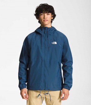 The North Face Antora Hoodie Αδιαβροχο Μπουφαν ανδρικα μπλε | GREECE QNPXHTC