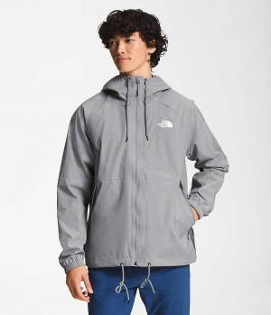 The North Face Antora Hoodie Αδιαβροχο Μπουφαν ανδρικα γκρι | GR LZEVBDP