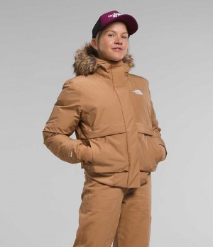 The North Face Arctic Μπουφαν Bomber γυναικεια καφε | ATHENS NCMBJWR