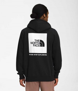 The North Face Box NSE Pullover Φουτερ με Κουκουλα ανδρικα μαυρα | ATHENS VZDBCPS