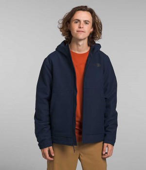 The North Face Camden Thermal Hoodie Softshell μπουφαν ανδρικα σκουρο μπλε | GREECE ADXRHIM