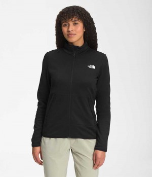 The North Face Canyonlands Full-Zip Μπουφάν Fleece γυναικεια μαυρα | GR BFDVTRQ