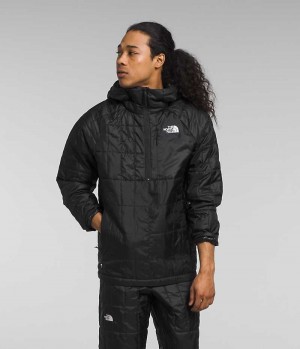 The North Face Circaloft ¼-Zip Pullover Μπουφαν Πουπουλενια ανδρικα μαυρα | GR SZMAHVQ