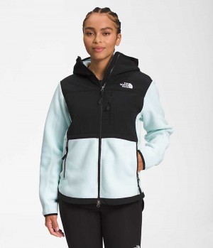 The North Face Denali Hoodie Μπουφάν Fleece γυναικεια μαυρα τυρκουάζ | GR KZHRDYG