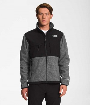 The North Face Denali Μπουφάν Fleece ανδρικα γκρι | GR DBIGUKF