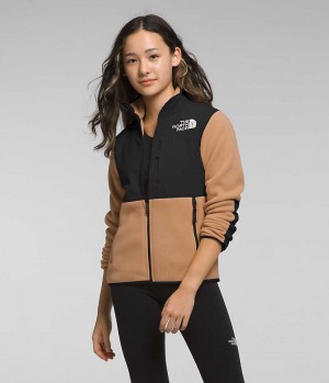 The North Face Denali Μπουφάν Fleece για κοριτσια Χακί μαυρα | GREECE GKXUVCI