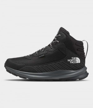 The North Face Fastpack Hiker Mid αδιαβροχα Μποτακια Χειμωνιατικα για κοριτσια μαυρα | ATHENS KJCPNDL