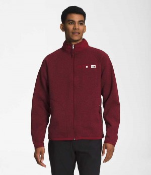 The North Face Gordon Lyons Full-Zip Μπουφάν Fleece ανδρικα κοκκινα | GREECE WEAVUQI