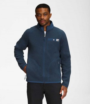 The North Face Gordon Lyons Full-Zip Μπουφάν Fleece ανδρικα μπλε | GR OPYZQFU