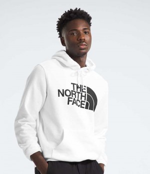 The North Face Half Dome Pullover Φουτερ με Κουκουλα ανδρικα ασπρα | ATHENS ABORIPN