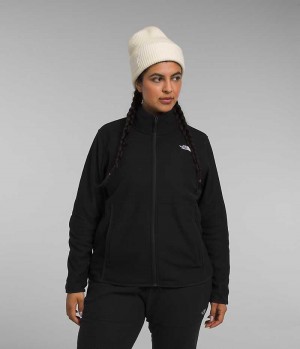 The North Face Plus Alpine Polartec® 100 Μπουφάν Fleece γυναικεια μαυρα | GREECE OGXENDJ