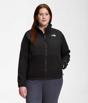 The North Face Plus Denali Μπουφάν Fleece γυναικεια μαυρα | GREECE OTUGLCP