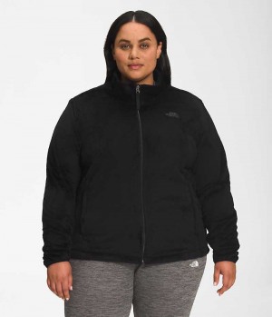 The North Face Plus Osito Μπουφάν Fleece γυναικεια μαυρα | GREECE HQJZPKC