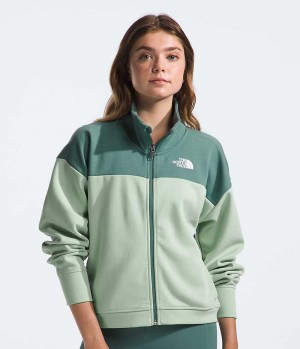 The North Face TNF™ Tech Full-Zip Μπουφάν Fleece για κοριτσια πρασινο | GREECE TSCQBIR