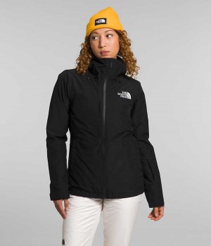 The North Face ThermoBall™ Eco Snow Triclimate® Μπουφάν Με Μόνωση γυναικεια μαυρα | GREECE EXAFQDH