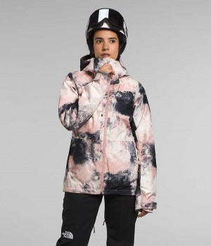 The North Face ThermoBall™ Eco Snow Triclimate® Μπουφάν Με Μόνωση γυναικεια ροζ | ATHENS JDIWOLZ