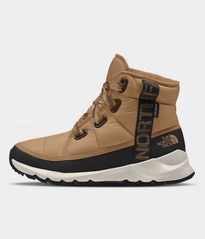 The North Face ThermoBall™ δαντελα Up Luxe αδιαβροχα Μποτακια Χειμωνιατικα γυναικεια καφε | ATHENS WFBXCGI