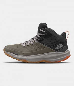 The North Face VECTIV Exploris 2 Mid FUTURELIGHT™ δερματινα Μποτακια Ορειβατικα ανδρικα Ελιά μαυρα | ATHENS NAMBVGU