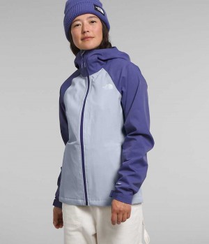 The North Face Valle Vista Stretch Αδιαβροχο Μπουφαν γυναικεια μπλε | GREECE VBAPXUT