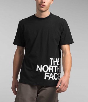 The North Face κοντο Sleeve Brand Proud Μπλουζακι ανδρικα μαυρα | ATHENS QCRKWYB