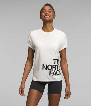 The North Face κοντο Sleeve Brand Proud Μπλουζακι γυναικεια ασπρα | GREECE XIZBEUL