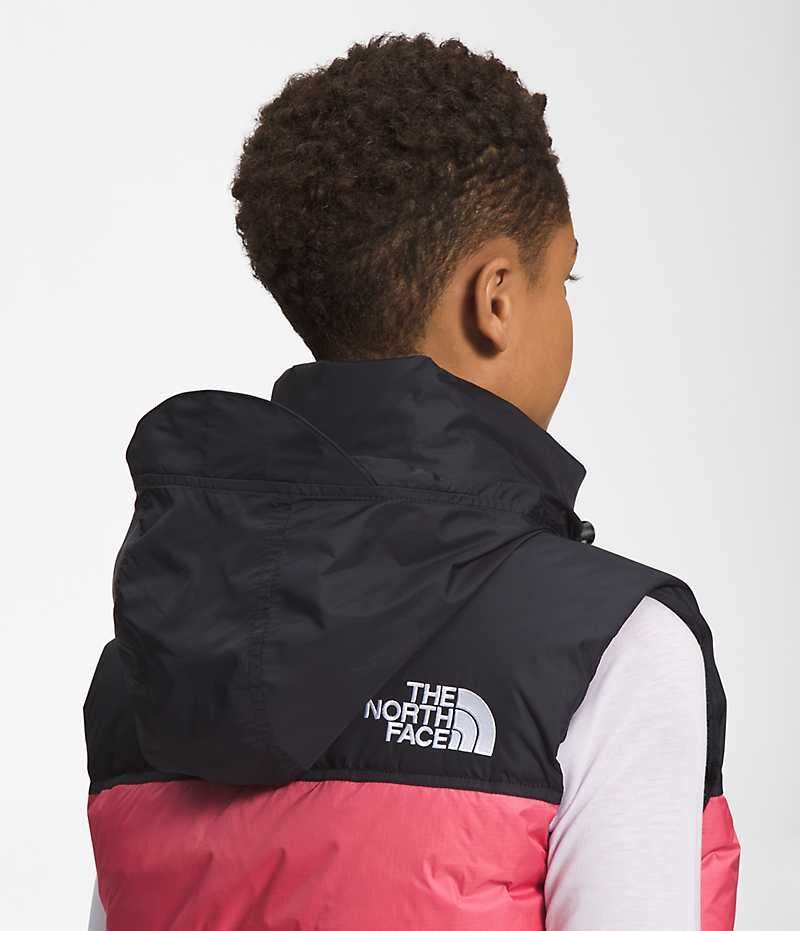 The North Face 1996 Retro Nuptse Γιλεκο γυναικεια ροζ | GREECE OWPEGZD