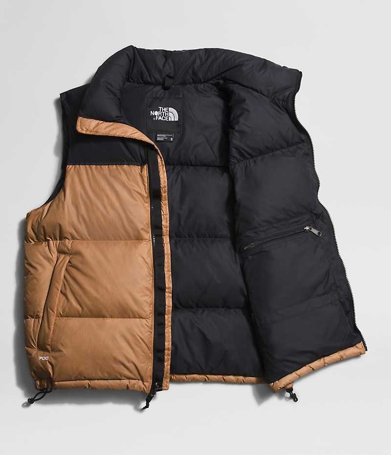 The North Face 1996 Retro Nuptse Γιλεκο ανδρικα Χακί μαυρα | ATHENS COSHQVU