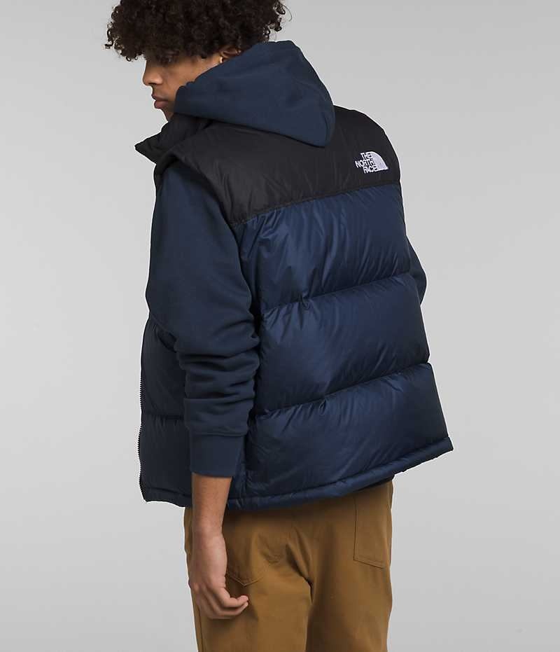 The North Face 1996 Retro Nuptse Γιλεκο ανδρικα σκουρο μπλε | GREECE OAYUCFV