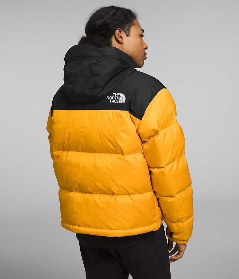 The North Face 1996 Retro Nuptse Μπουφαν Πουπουλενια ανδρικα χρυσο χρωμα μαυρα | GR MUDJZEW