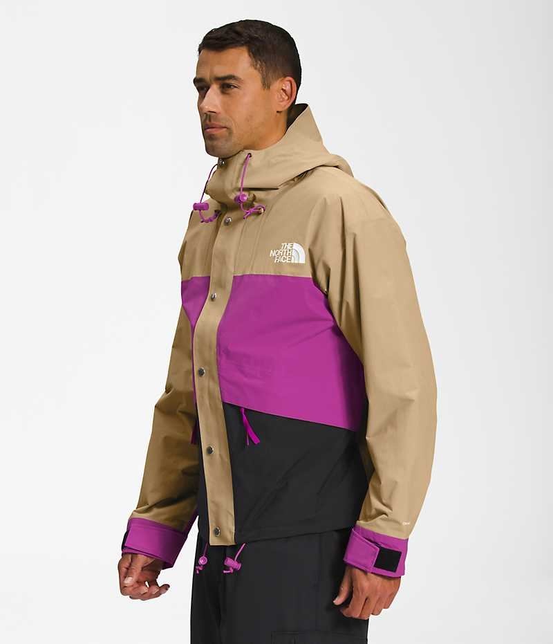 The North Face 86 Retro Mountain Αδιαβροχο Μπουφαν ανδρικα Χακί μωβ μαυρα | ATHENS WOULYRT