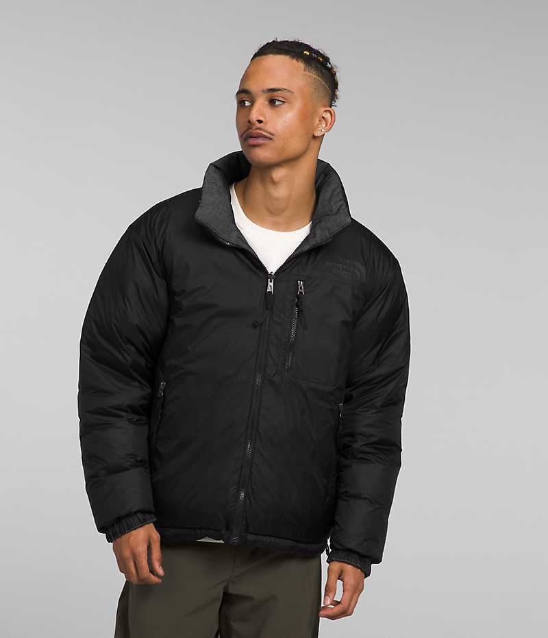 The North Face ’92 Reversible Nuptse Μπουφαν Πουπουλενια ανδρικα μαυρα | ATHENS SITLAYQ