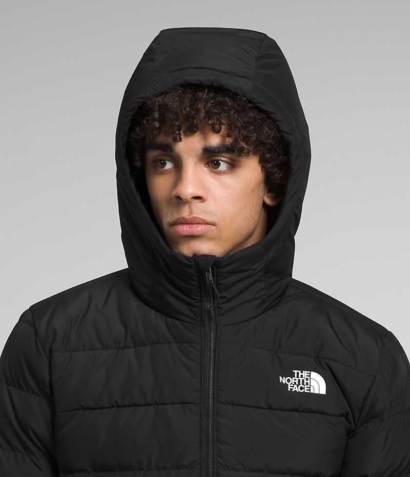 The North Face Aconcagua 3 Hoodie Μπουφαν Πουπουλενια ανδρικα μαυρα | ATHENS EJZYNFP