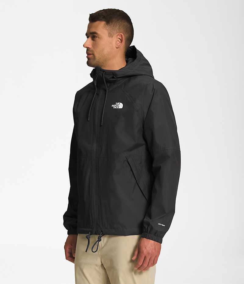 The North Face Antora Hoodie Αδιαβροχο Μπουφαν ανδρικα μαυρα | ATHENS XJSOWRV