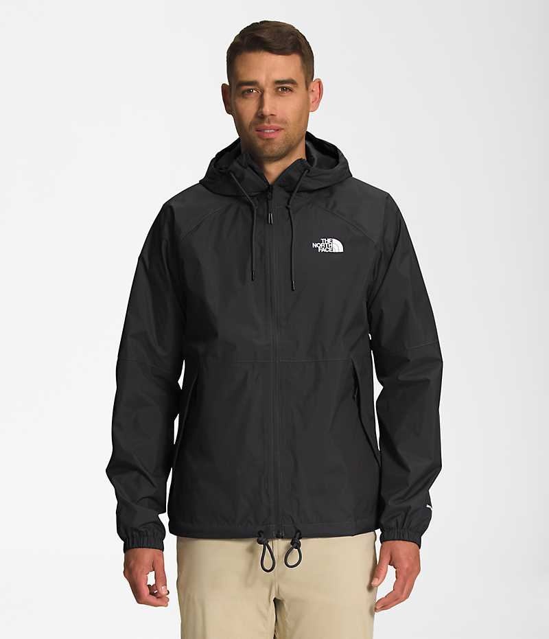 The North Face Antora Hoodie Αδιαβροχο Μπουφαν ανδρικα μαυρα | ATHENS XJSOWRV