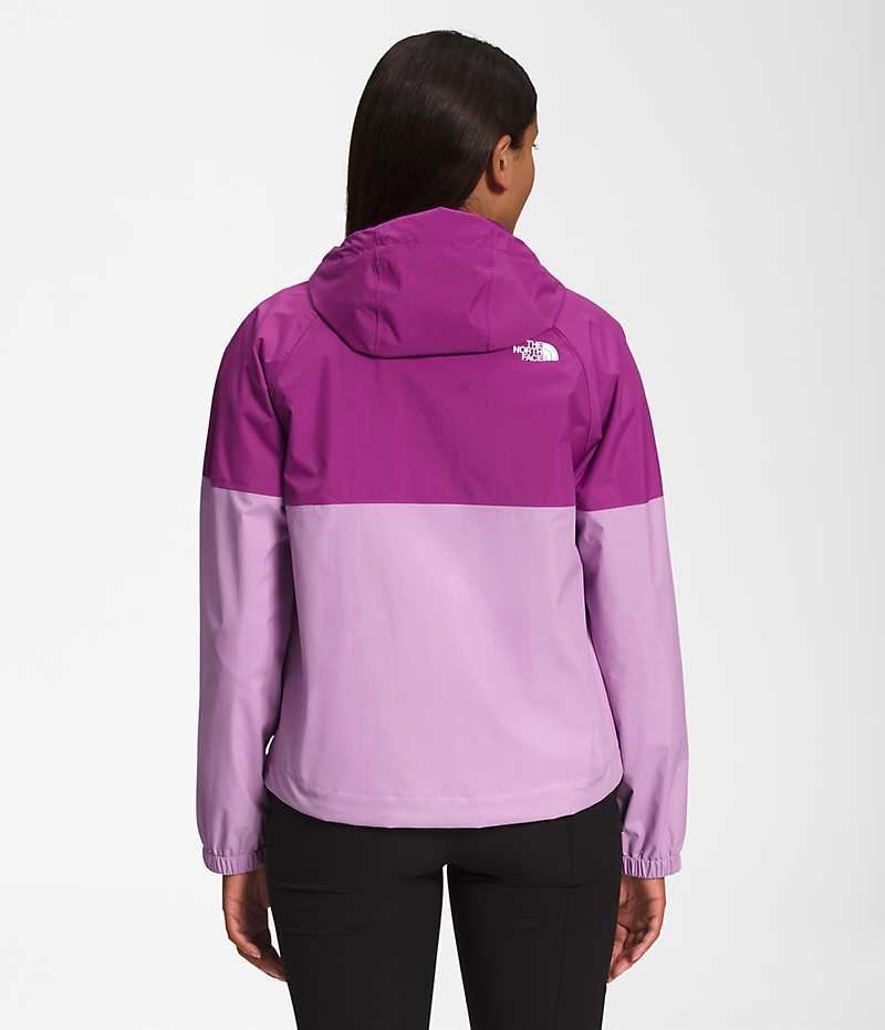 The North Face Antora Hoodie Αδιαβροχο Μπουφαν γυναικεια μωβ | ATHENS GDKOINY