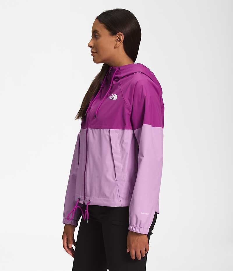 The North Face Antora Hoodie Αδιαβροχο Μπουφαν γυναικεια μωβ | ATHENS GDKOINY