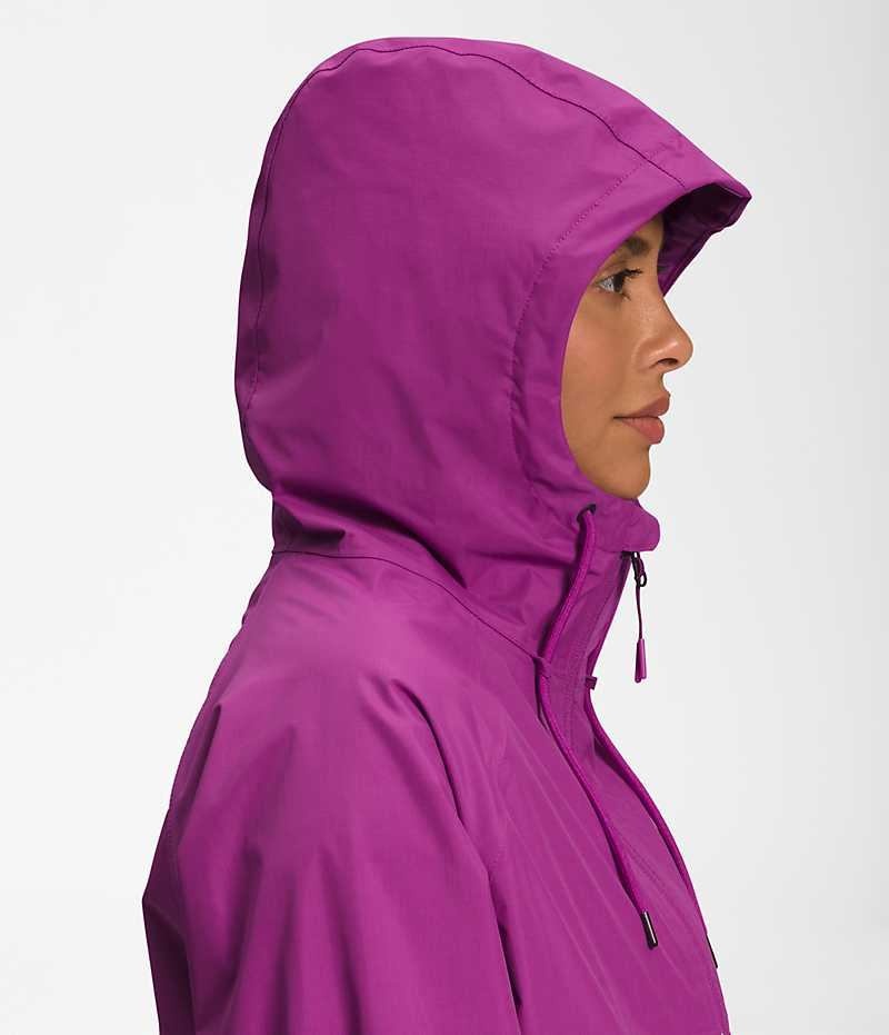 The North Face Antora Hoodie Αδιαβροχο Μπουφαν γυναικεια μωβ | ATHENS GDKOINY