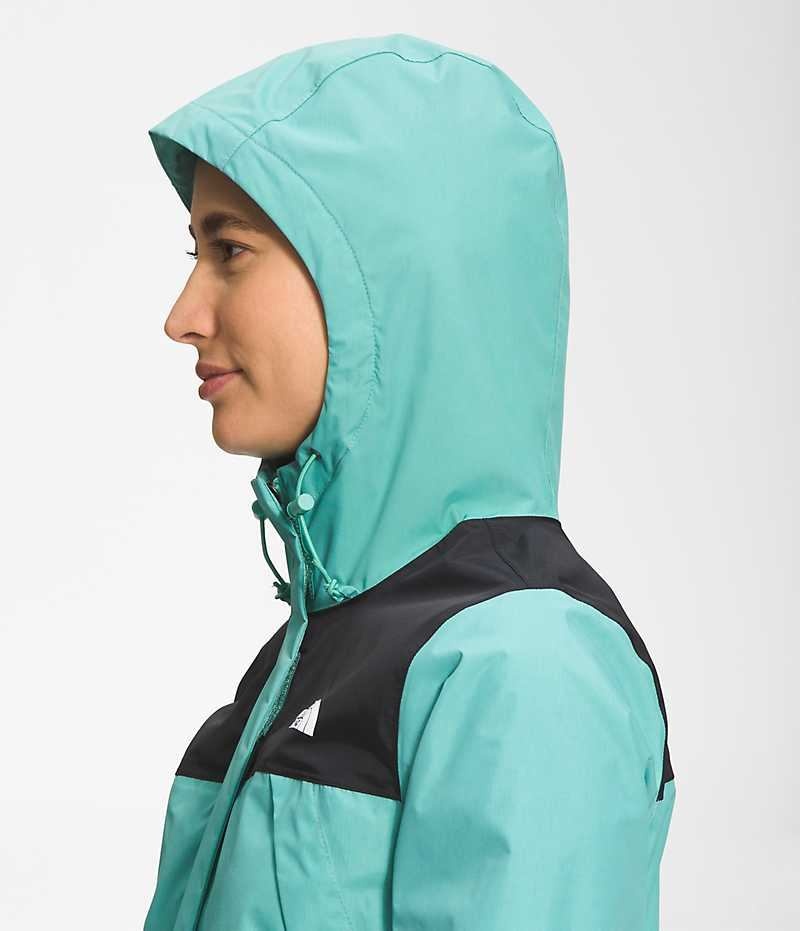 The North Face Antora Αδιαβροχο Μπουφαν γυναικεια τυρκουάζ | GR YOKUZFT