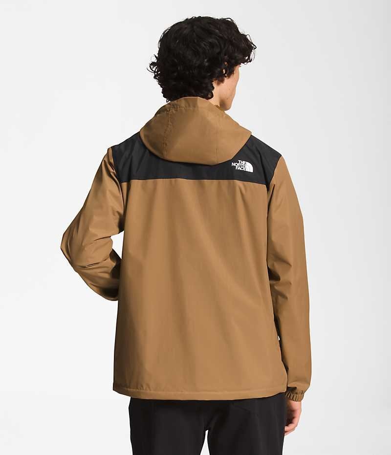 The North Face Antora Αδιαβροχο Μπουφαν ανδρικα μαυρα καφε | GREECE ACHXDRM