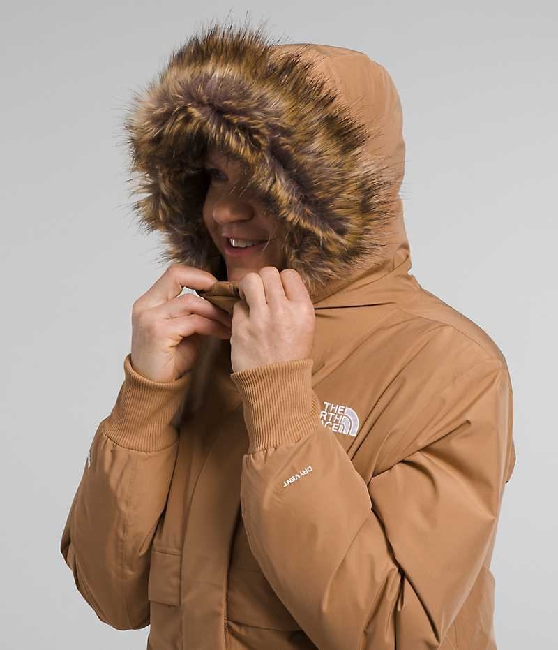 The North Face Arctic Μπουφαν Bomber γυναικεια καφε | ATHENS NCMBJWR