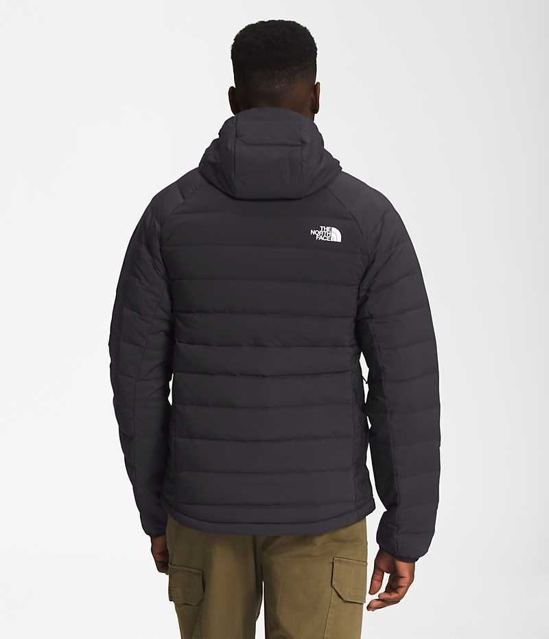 The North Face Belleview Stretch Hoodie Μπουφαν Πουπουλενια ανδρικα μαυρα | GREECE KZYMUQB