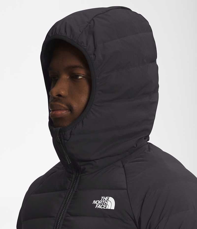 The North Face Belleview Stretch Hoodie Μπουφαν Πουπουλενια ανδρικα μαυρα | GREECE KZYMUQB