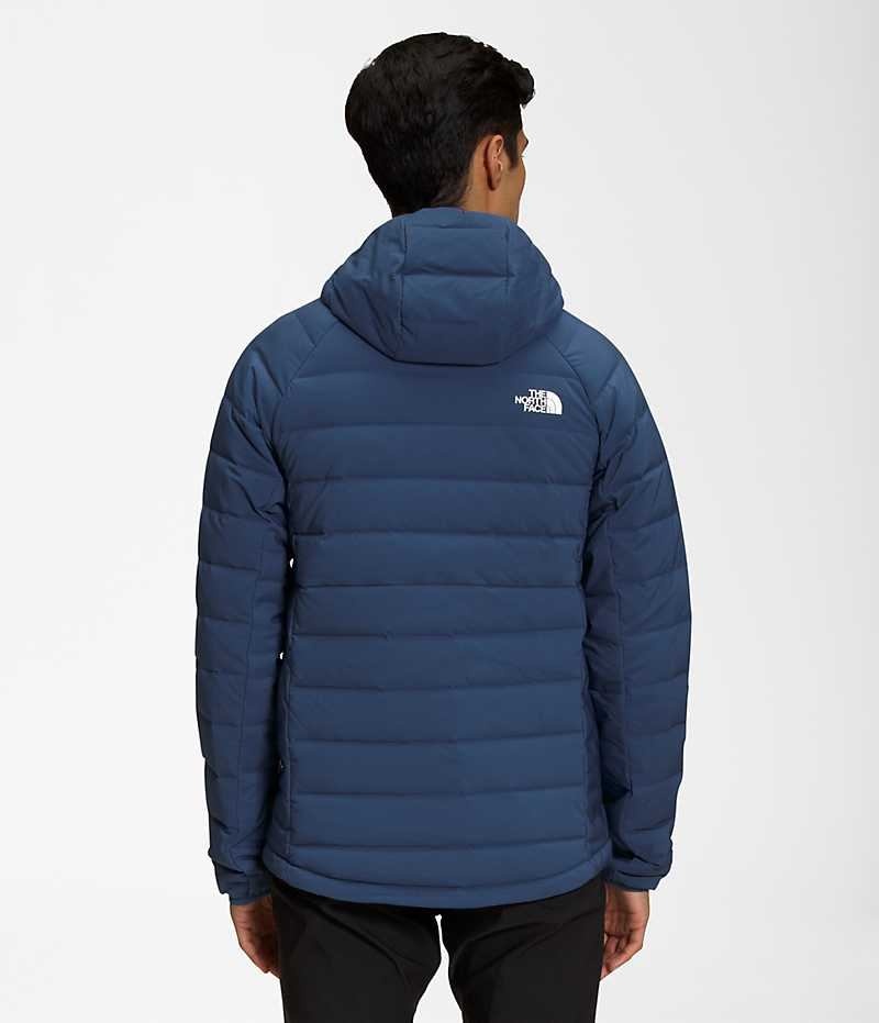 The North Face Belleview Stretch Hoodie Μπουφαν Πουπουλενια ανδρικα μπλε | GR LYGHECU