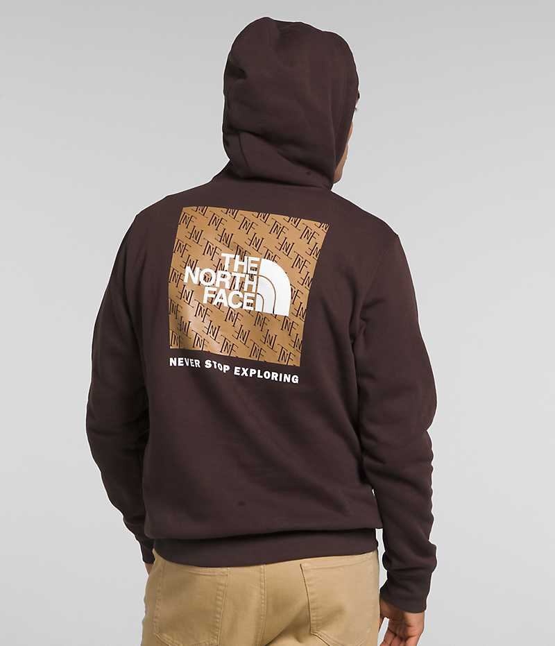 The North Face Box NSE Pullover Φουτερ με Κουκουλα ανδρικα καφε | ATHENS KYFXGTI