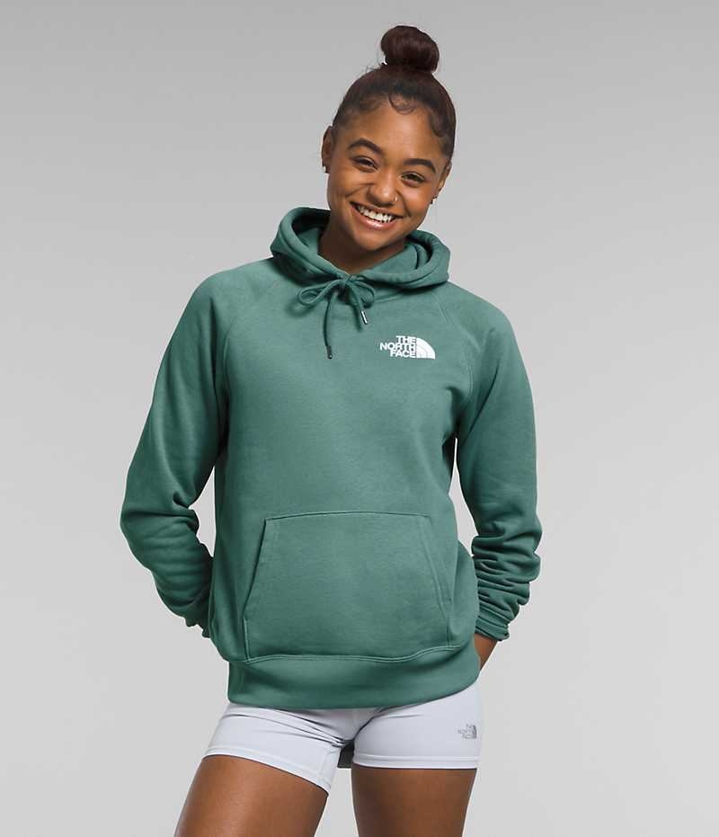 The North Face Box NSE Pullover Φουτερ με Κουκουλα γυναικεια πρασινο | GREECE LFZIHYV