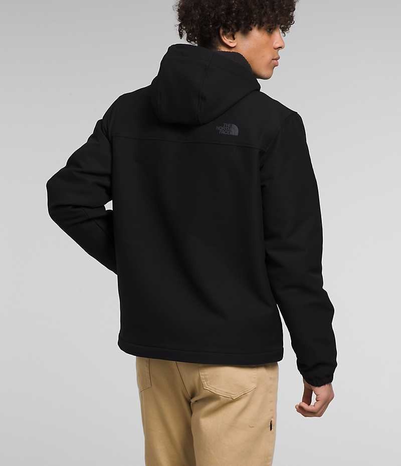 The North Face Camden Thermal Hoodie Softshell μπουφαν ανδρικα μαυρα | ATHENS CRSLJOY