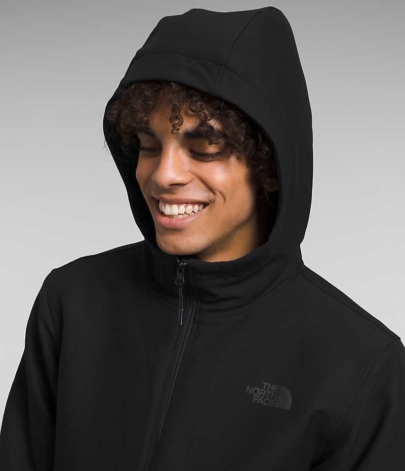 The North Face Camden Thermal Hoodie Softshell μπουφαν ανδρικα μαυρα | ATHENS CRSLJOY