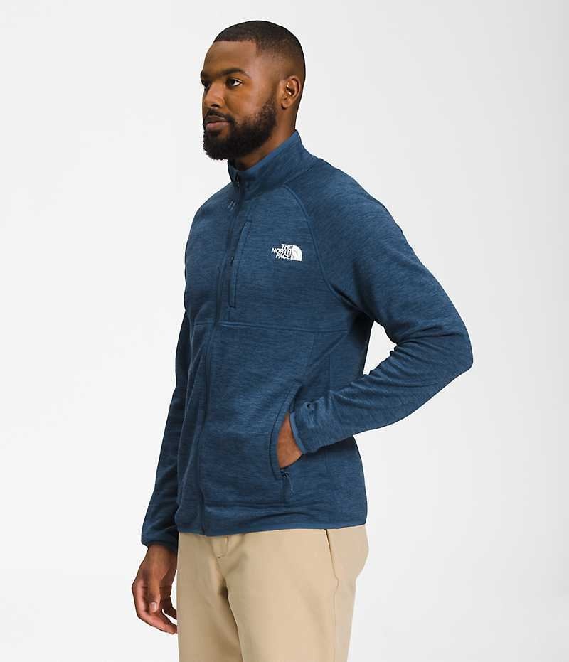 The North Face Canyonlands Full-Zip Μπουφάν Fleece ανδρικα μπλε | GREECE LAPYNZQ